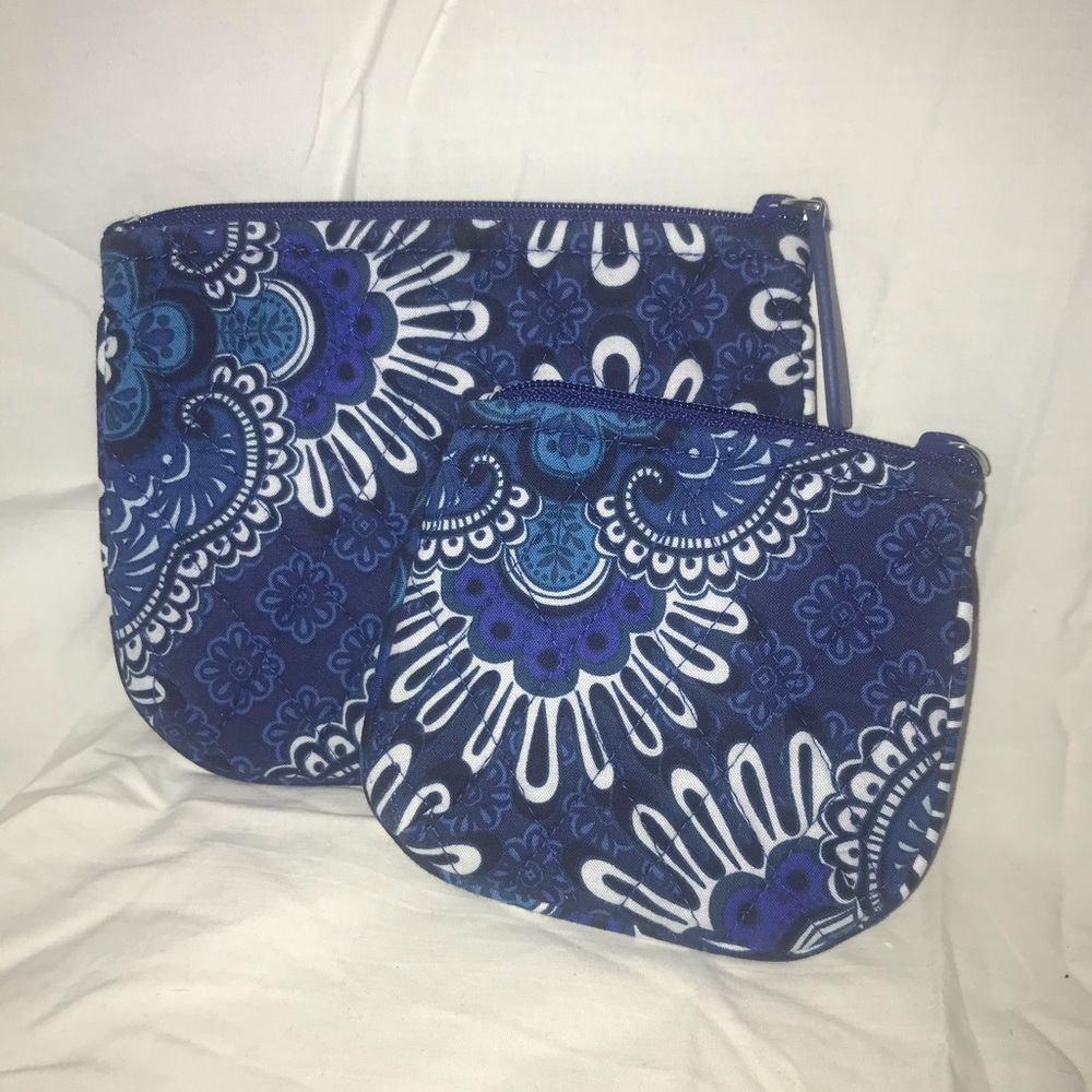 Vera Bradley Cosmetic Bags Blue Tapestry